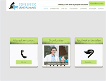 Tablet Screenshot of dierenartsgeurts.nl